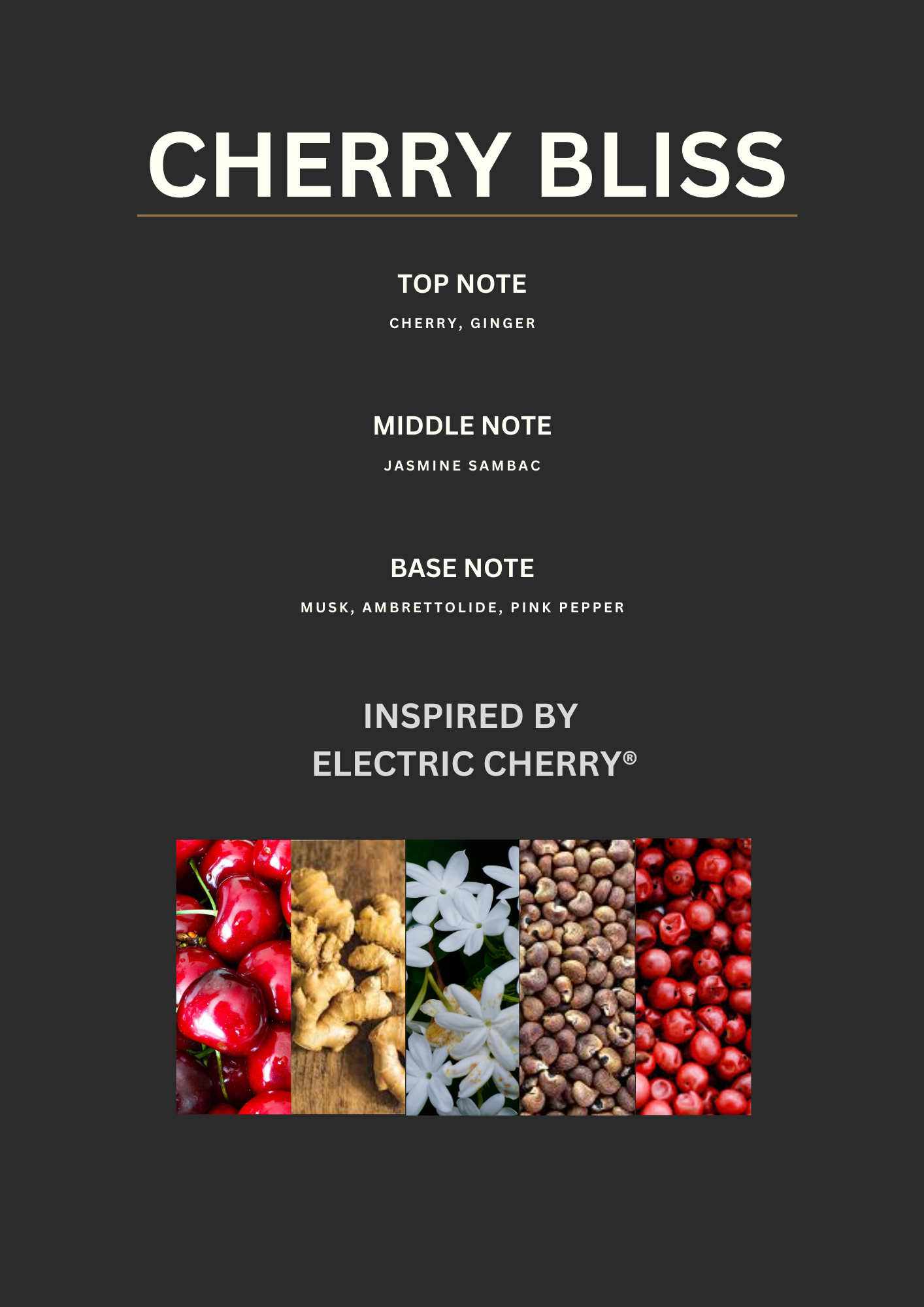 Inspired by Electric Cherry - CHERRY BLISS