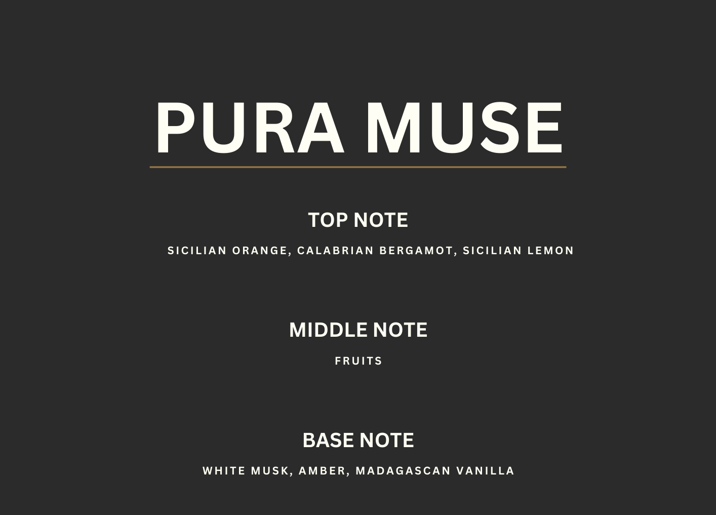 PURA MUSE-Inspired by Erba Pura
