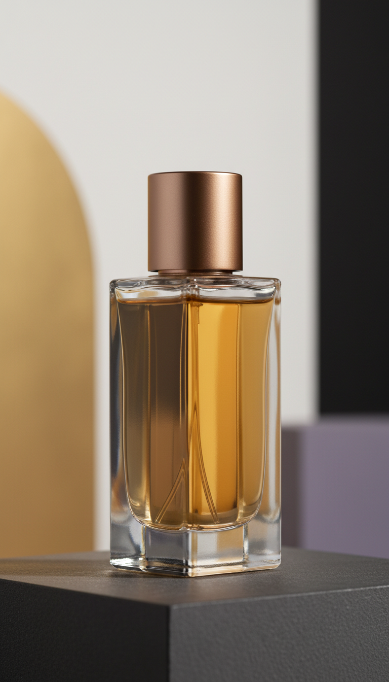 Golden Vetiver Unisex Perfume Glass
