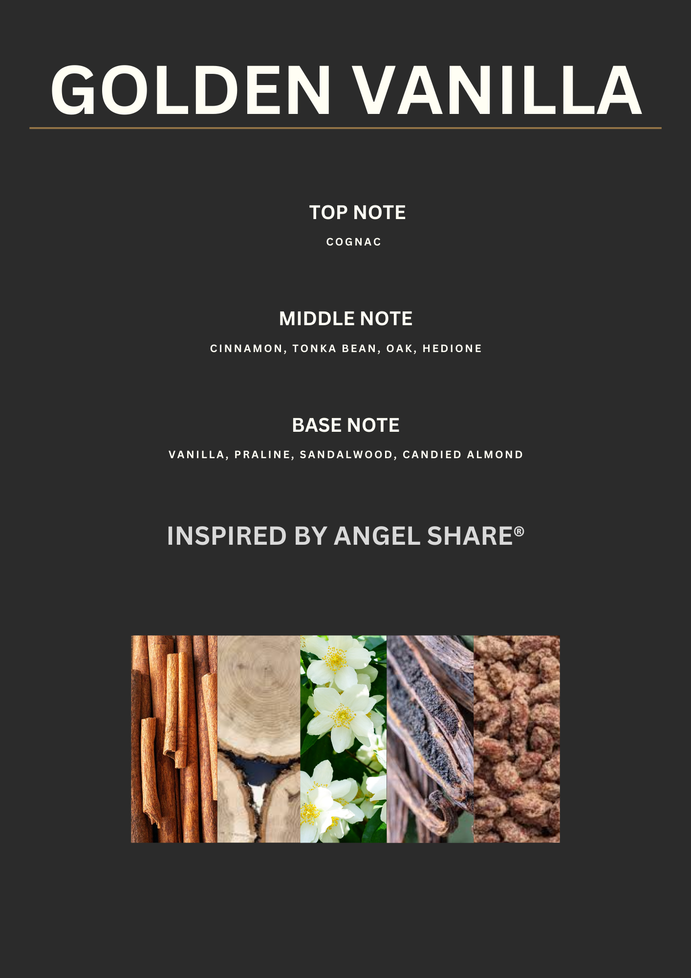Inspired by Angel share - Golden Vanilla