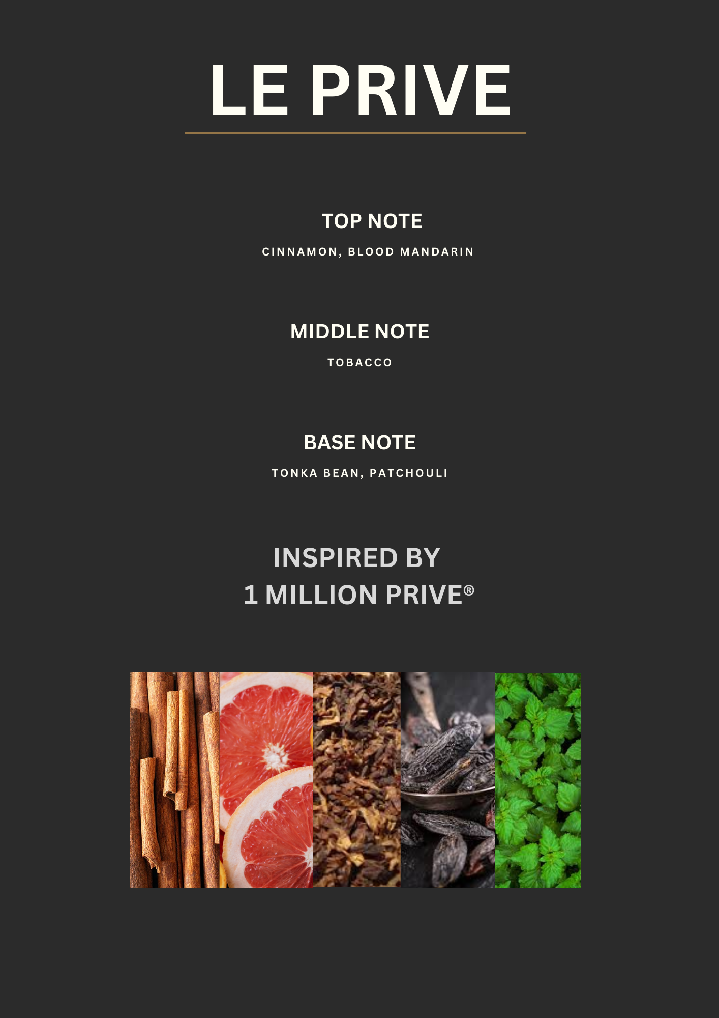 Inspired by 1 Million Prive - LE PRIVE
