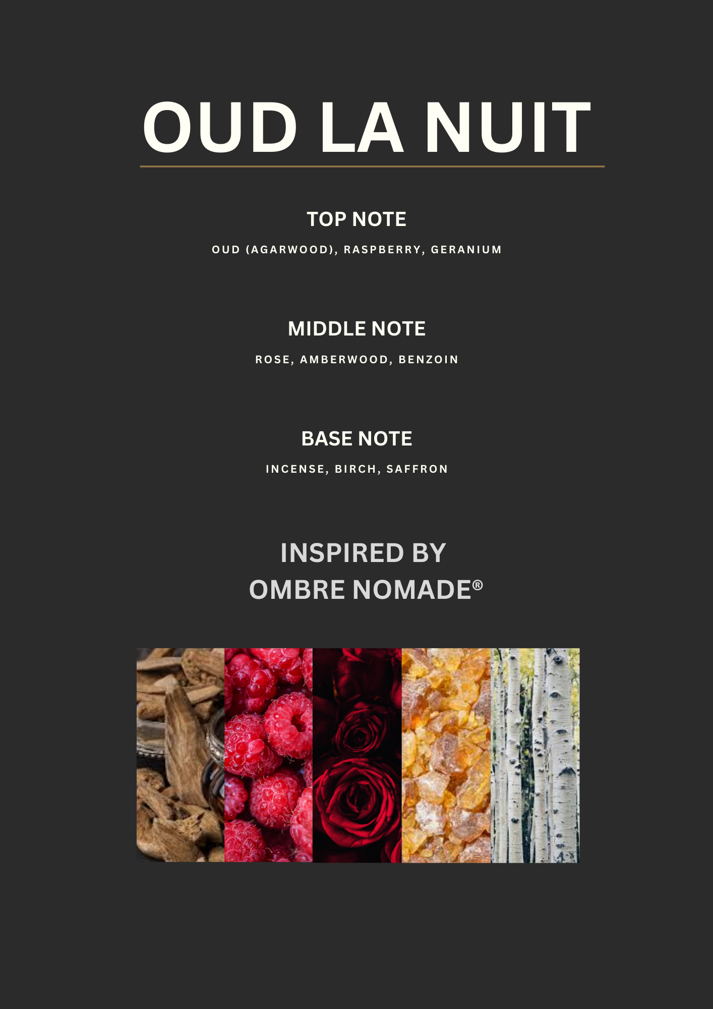Inspired by ombre nomade-OUD LA NUIT
